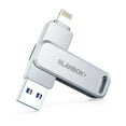 thumbnail image 1 of Unidad flash USB BLANBOK+ de 128 GB con certificación MFi para iPhone, 1 of 7