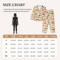 thumbnail image 4 of Balery Farm Conjunto de Pijama con Estampado para Mujer, Conjunto de Dos Piezas con Manga Larga, Ropa de Dormir Suave con Bolsillos, Pijamas Cómodos-Small, 4 of 7