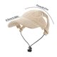 thumbnail image 3 of Dog Hat Corduroy Pet Cap Adjustable Baseball Hat For Small Dogs Cats Summer Sun Protection Pet Cute Puppy Accessory Breathable Cap L, 3 of 7