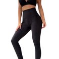 thumbnail image 4 of Bigersell Women's Casual Work Yoga Pants Yoga Full Length Pants Womens Stretch Yoga Leggings Fitness Running Gym Sports Full Length Active Pants Ladies Yoga Pants Stretchy, 4 of 9