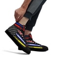 thumbnail image 4 of First Responder High Top Canvas Shoes Sneakers Black Size 10, 4 of 7