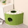 thumbnail image 6 of OAVQHLG3B Cat House Pet Bed Prevents Furniture Damage Portable Grinding Claw Scratch Pad Hideaway Bed Felt Kitten Cave for Indoor Cats, 6 of 6