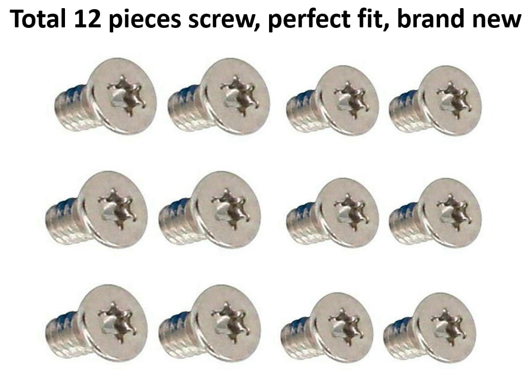 12 Pieces Screws M2x3mm Tool Torx T5 Replacement Bottom Case Cover Screws Screwset for Dell XPS 13 9343 9350 9360 15 9550 9560 9570 Precision M5510 13.3 Laptop 