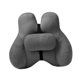 thumbnail image 3 of 2 piezas de almohada de apoyo, almohada de cintura, cojín de apoyo práctico para silla para gris, 3 of 9