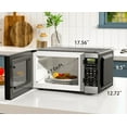 thumbnail image 2 of 900-watt Countertop Microwave Oven, 0.9 Cubic Feet, Stainless Steel, 2 of 6
