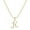 K, variant on Mfigree Initial Rhinestone Necklace Gold Plated Initial Necklace A Z 26 Alphabet Letter Necklace For Women Jewelry Necklace