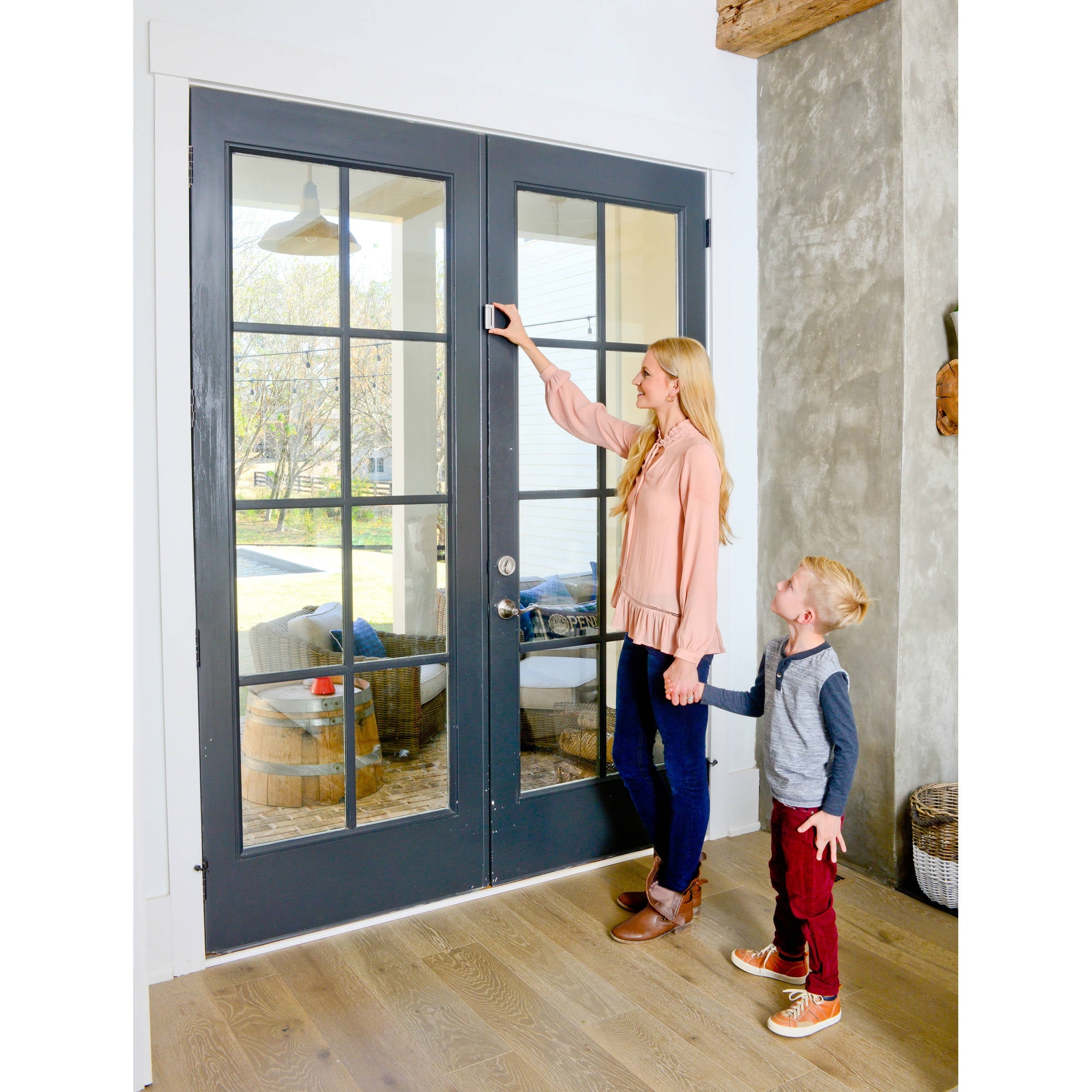 Door Guardian, Antique Brass
