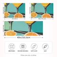 thumbnail image 2 of Yayeee Pillowcase King Size Set of 2 Satin Wrinkle Resistant Pillow Case, Orange Glasses, 2 of 7