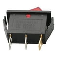 thumbnail image 2 of BTOER 1 Piece Rocker Switch 3 Pin Snap-in On/Off Mini Rocker Switch Push Button Switch For Battery Cars Motorcycles, 2 of 8