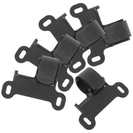 

1 Set of Large Air Pump Clip Bike Rack Pump Holder Bike Pump Rack with Fixing Strap