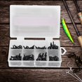 thumbnail image 4 of Guías De Caña De Pescar, Guía De Línea De Punta De Anillo De Guía De Línea De Pesca Resistente De Acero Inoxidable, 80PCS / Box Consejos De Caña De Pescar Corriente De Mar ANGGREK Fishing Line Guide Ring, 4 of 8
