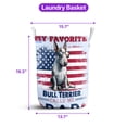 thumbnail image 5 of My Favorite Bull Terrier Calls Me Dad. Happy Father's Day Foldable Laundry Basket Bully Dog Lovers Gifts Idea Organizer Storage with Handles - 00005, 5 of 5