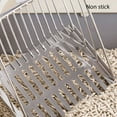 thumbnail image 3 of 304 Stainless Steel Cat Litter Scoop, Removable Handle for Easy Storage, Large Scoop with Small Holes for Efficient Litter Filtration, for Cat Litter Box Cleaning, 3 of 7
