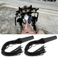 thumbnail image 4 of Motorcycle Tassel Handlebar Grips, 2Pcs Motorcycle Handle Tassel Durable  Easy To Install  For Motorcycles For Autocycle, 4 of 8