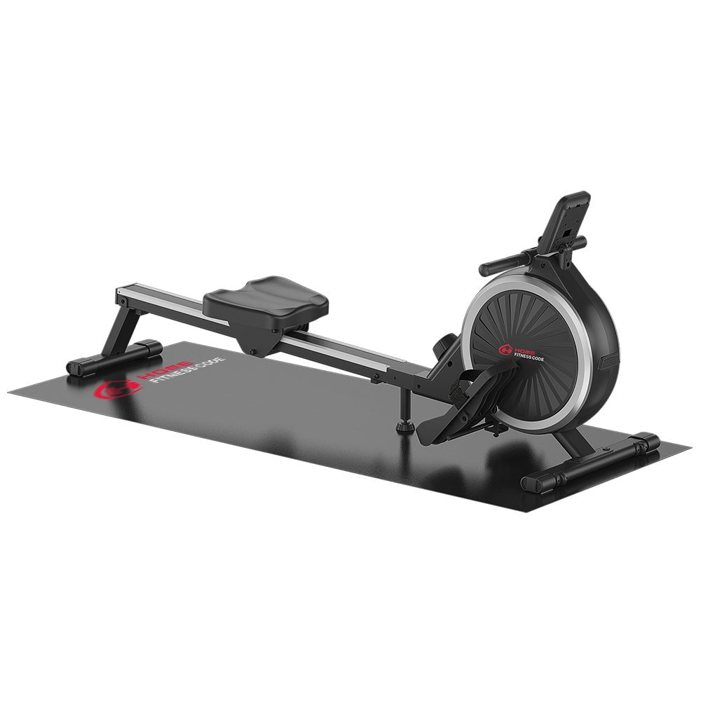 Magnetic Rowing Machine for Home Workout, 16 Level Adjustable Resistance with LCD Monitor 330 lbs Weight Capacity
