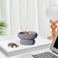 thumbnail image 6 of EWASWON Concrete Candle Holder Industrial Flameless LED Tealight Holder Cement Candle Cup Modern Minimalist Home Decor Accent, 6 of 6