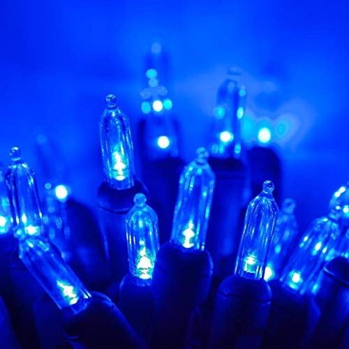 Luces para Árbol de Navidad Wintergreen 50 T5 LED Azul