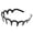F, variant on Ygdeyg 1Pcs Zig Zag Tooth Headbands Comb Zigzag U Shaped Shark Tooth Hair Bands Wavy Teeth Hair Accessory