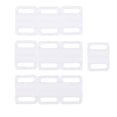 thumbnail image 2 of 20 Pairs white and and andandand Clear Clips Snap Tie Hook Bra Strap Buckle, 2 of 10