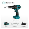 thumbnail image 2 of 1000W 588N.m Brushless Electric Rivet Gun 3.2-4.8mm Cordless Efficient Rivet Nut Power Tools For 18V Battery ,More Helpful and Safe, 2 of 7