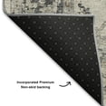 thumbnail image 5 of Addison Rugs Mayfield Premium Machine Washable Traditional Border Ivory Rectangle Rug, 2'6" x 3'10", 5 of 7