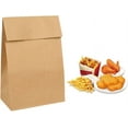 thumbnail image 2 of Eco-friendly Paper Bags, Kraft Paper Bags for Multi-purpose Use, High Quality Kraft Paper Ensuring Sturdy and Durable Construction, Recyclable and Biodegradable for Sustainable Living (50PCS), 2 of 5