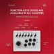 thumbnail image 5 of Wireless Joystick Controller Arcade Fighting Game Fight Stick Gaming Joystick for PS3///Switch/PC/Android White+Black, 5 of 5