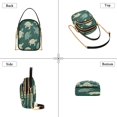 thumbnail image 4 of Shoulder Handbag Women's Crossbody Handbags 5.91x3.15x8.27 Inch Bank Card Bag Cash Bag Key Bag Green Turtle, 4 of 7