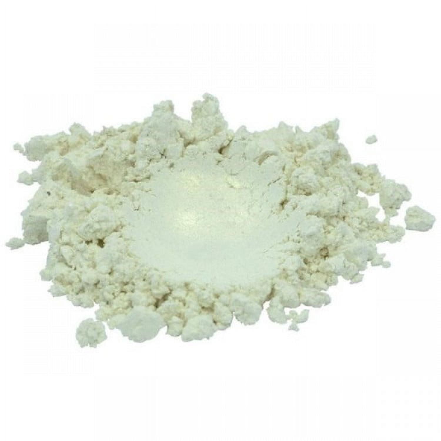 SILKEN GOLD WHITE PEARL LUXURY MICA COLORANT PIGMENT POWDER COSMETIC GRADE 2 OZ