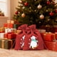 thumbnail image 5 of Adornos navideños, adornos navideños, regalos navideños, suministros de decoración navideña, bolsas de lino para manzanas, bolsas de dulces, bolsas de regalo de dibujos animados, bolsas navideñas, bol, 5 of 6