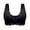 #1_Black, variant on Save On Sports Bras For Women Front Button Brassiere Strapless Full Coverage Shelf Bra Supportive Push Up Underwear Everyday Wirefree Comfortable Support Bra Lounge Breathable Bras