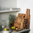 thumbnail image 5 of TeakHaus Edge Grain Cutting/Serving Board (Rectangle) | 13.75" x 9.5" x 0.55", 5 of 5