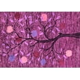 thumbnail image 1 of Ahgly Company Indoor Rectangle Abstract Pink Modern Area Rugs, 5' x 8', 1 of 4