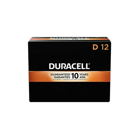 Duracell® Coppertop D Alkaline Batteries, Box Of 12