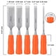 thumbnail image 2 of Juego de 5 Cinceles para Madera, Herramientas para Trabajar la Madera, Cinceles para Trabajar la Madera con Punta de Martillo de Acero, Cincel para Herramientas de Madera., 2 of 5
