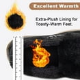 thumbnail image 5 of Ecetana Womens Snow Boots Winter Warm Faux Fur Lined Ankle Boots Waterproof Outdoor Hiking Shoes, 5 of 7