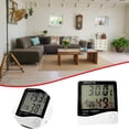 thumbnail image 1 of 1PC Hygrometer Indoor Gauge Room Humidity Digital Hygrometer Small Appliances White, 1 of 3
