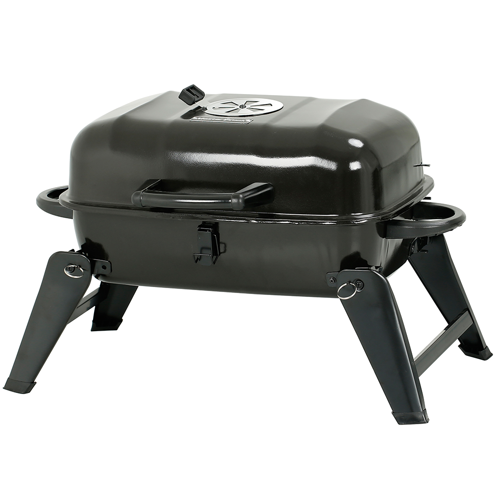 GrillFest 18 Tailgate Machine Portable Table-Top Charcoal Grill