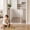 29.5-40.5"L x 36"H, variant on edx Walk-Through Baby Safety Gate for Stairs and Doorways, 30"-41" Auto Close Metal Gate for Kids/Dogs, Pressure or Hardware Mount, No Drilling