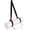 Black, variant on Yoga Mat Straps 2 in 1 -  - Adjustable anti-slip straps for yoga, pilates, stretching, for carrying mats