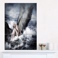 thumbnail image 1 of Design Art - Femme Blonde Aguichant avec Ange, 1 of 1
