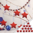 thumbnail image 1 of Independence Day Decoration Sequins Pentagram Decorations Party Decorations Star Pendants, 1 of 9