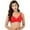 Red, variant on TANGNADE Women Push up Deep V Ultrathin Underwire Padded Lace Brassiere Bra BU 36B/80B, Blue 36B