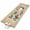 Mocha Brown, variant on Vintage Coffee 2'x6' Runner Rugs for Hallway Kitchen Bedside Non Slip Washable, Modern Farmhouse Coffees Brown Retro Entryway Rug Runners with Rubber Backing, Long Carpet Runner for Laundry Room