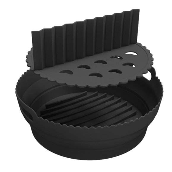 Accesorios de silicona para freidora de aire Olla de silicona para freidora de aire Sartén multifuncional forrada