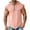 Pink, variant on Mens Shirts, Men's Zipper Lightweight Cotton Linen Sleeveless Tank Top Shirts for Men Beige L