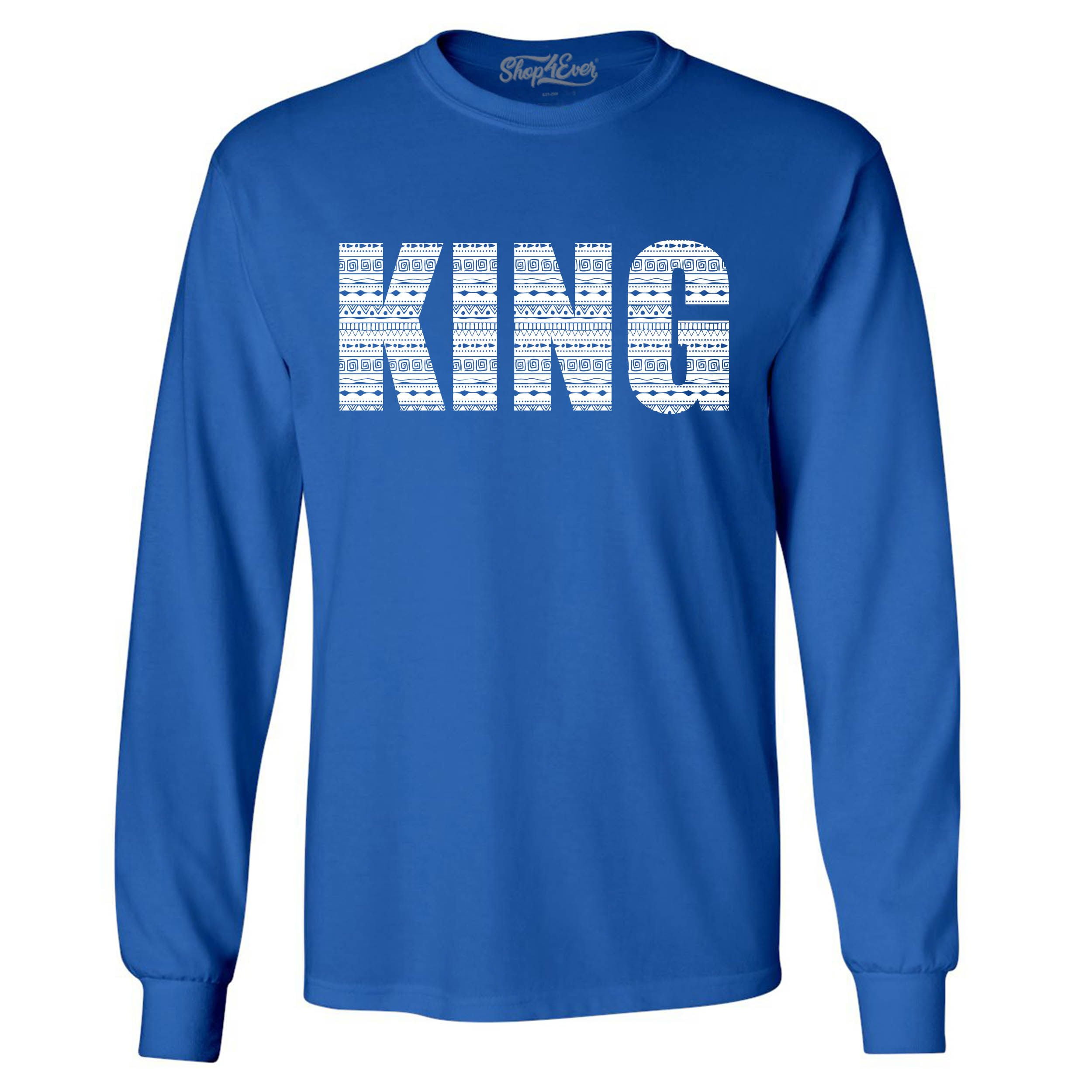 Shop4ever Maglia Politica Trump Pence Keep America Great 2020 - Manica Lunga - Taglia M - Blu Navy - 2