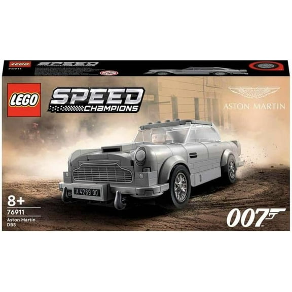 PAWTY® Speed Champions 007 Aston Martin DB5 76911 Toy Building Kit;Collectible James Bond™ Sports Car Model for Kids and Car Fans Aged 8 