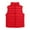 Red, variant on WOYY Boys Girls Lightweight Padded Vest Outerwear Sleeveless Jacket for Kid, Sizes 3-4T