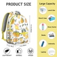 thumbnail image 6 of Lemon Pattern College Backpack - Fashionable School Bookbag for Teens & Students, Roomy Campus Rucksack with Laptop Sleeve, Lightweight Carry Bag for High School & University, Perfect Gift, 6 of 6
